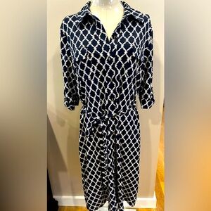 Comfortable! Knit print dress from perfect for brunch parties/occassions